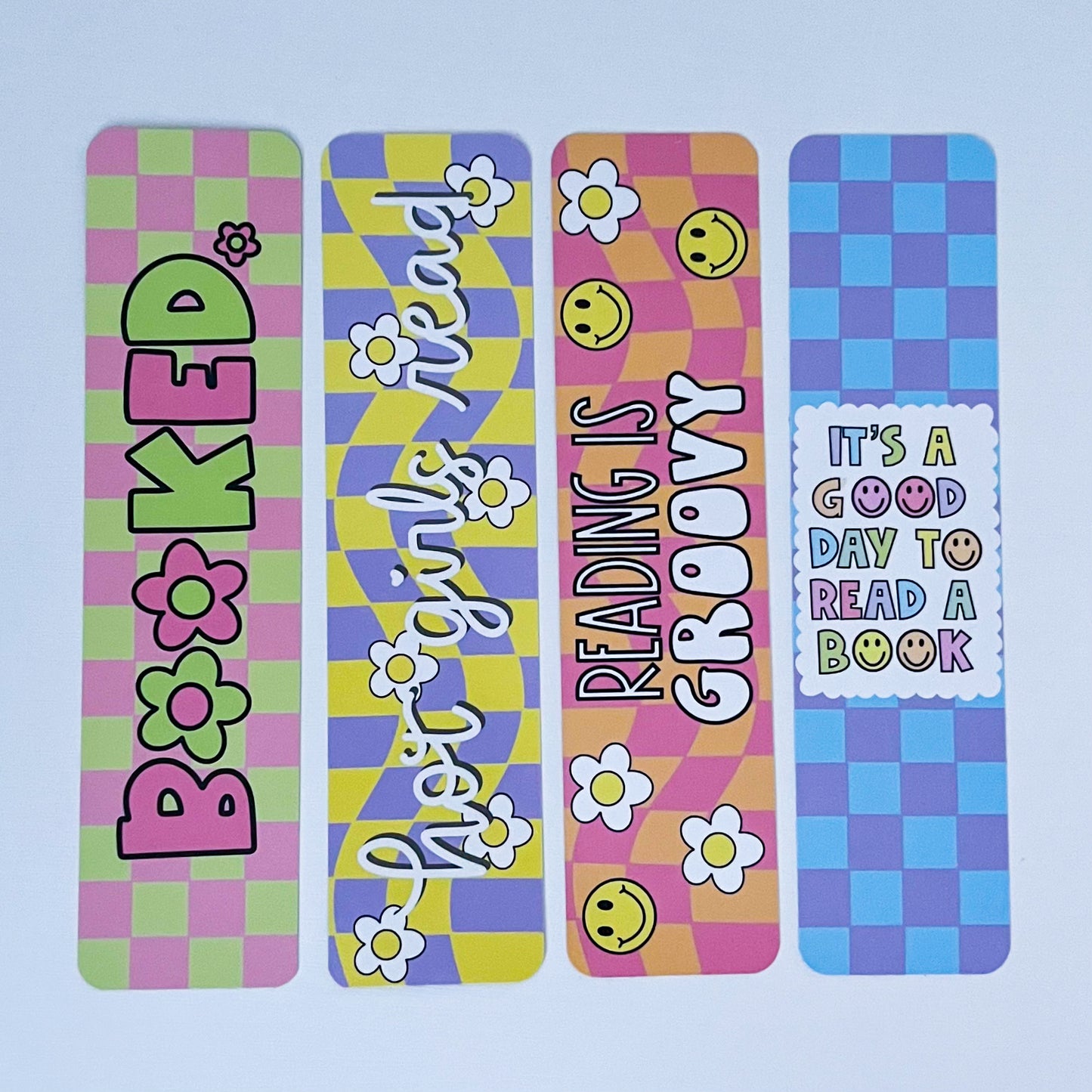 Retro Bookmark Set