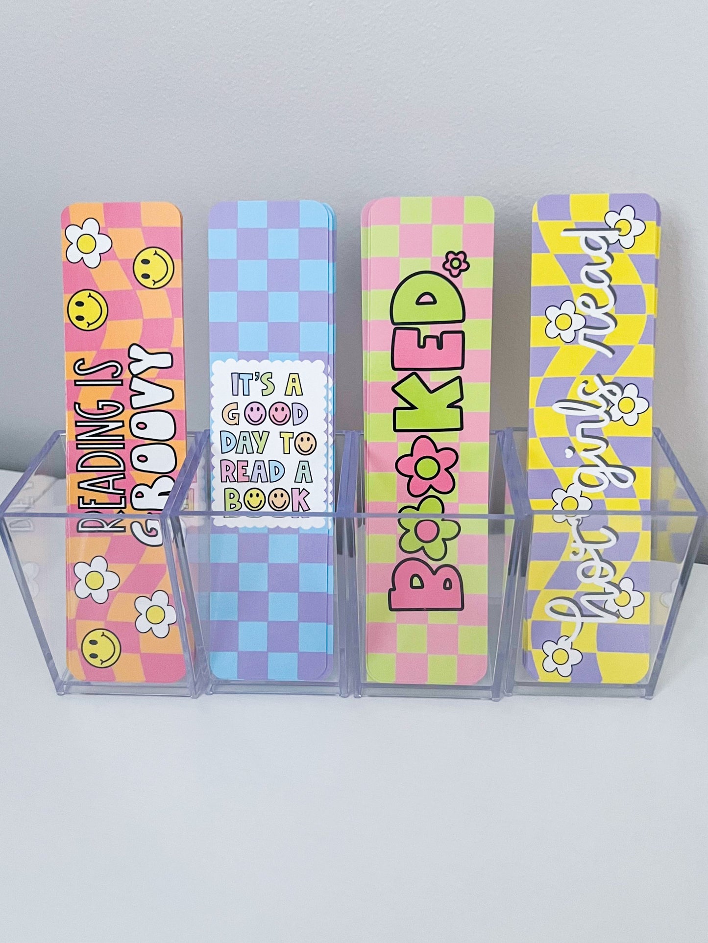 Retro Bookmark Set