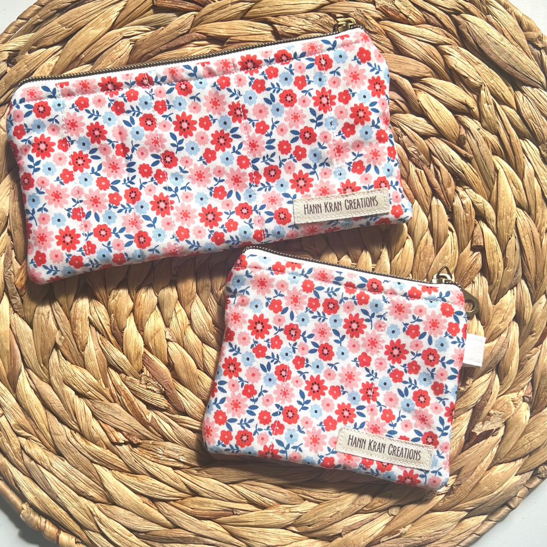 Americana Keychain Wallet & Pencil Pouch