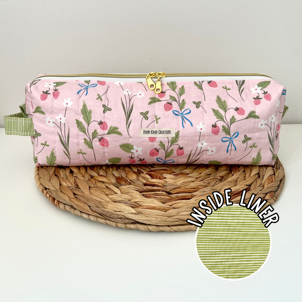 Strawberry Meadow Hot Tools Bag
