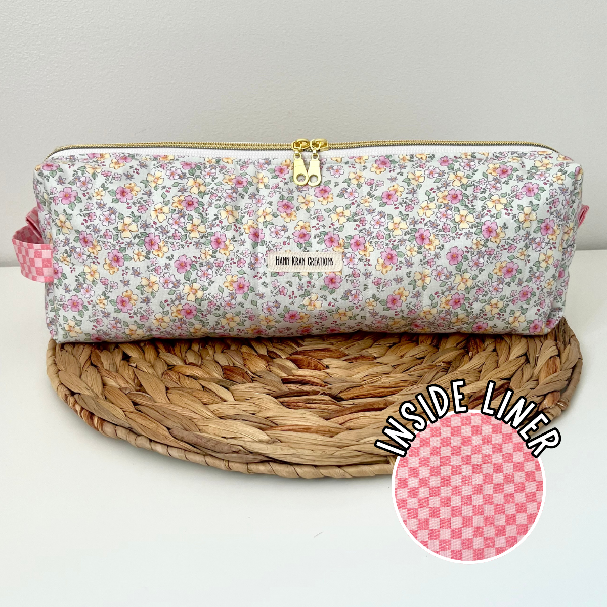 Pastel Blooms Hot Tools Bag