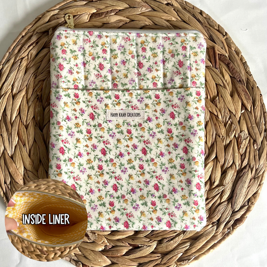 Medium Prairie Petals Book Sleeve