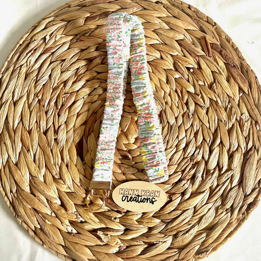 Pastel Fields Scrunchie Lanyard