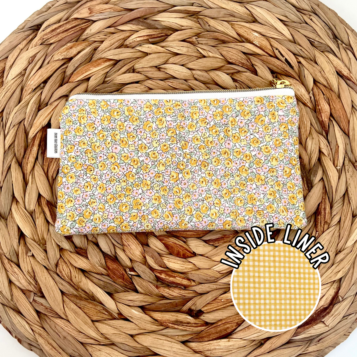 Honey Blossom Pencil Pouch