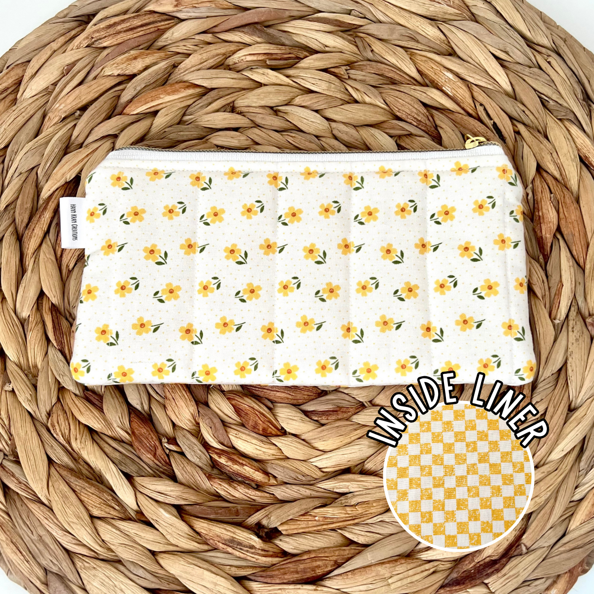 Ditsy Daisy Pencil Pouch