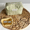 Small Green Daisy Makeup Bag