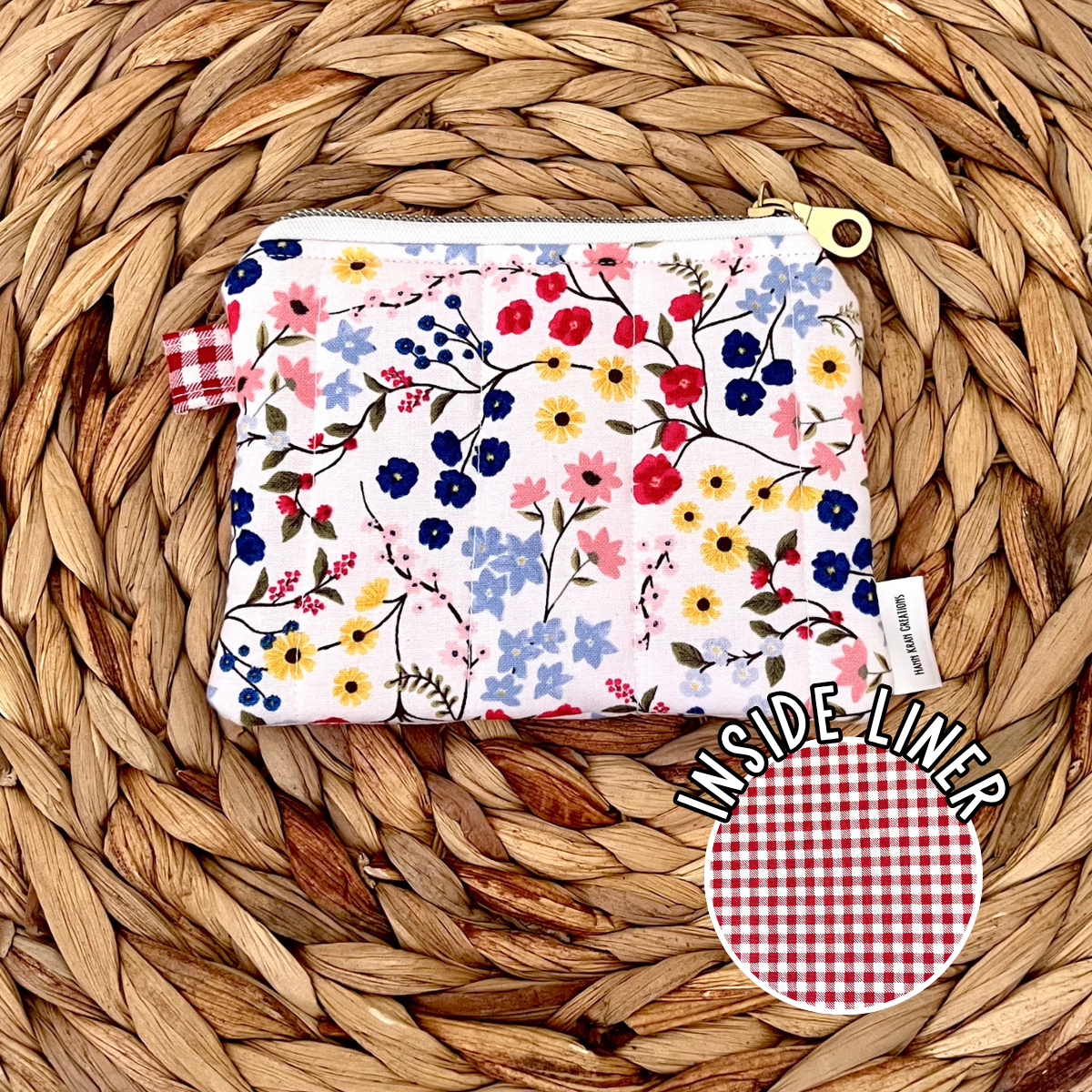 Garden Party Keychain Wallet
