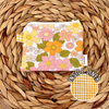 Groovy Floral Keychain Wallet