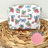 Small Berry Blue Makeup Bag