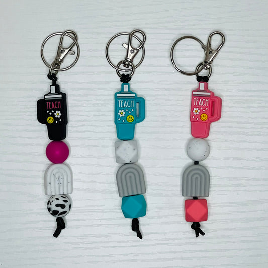 Teacher Tumbler Keychains