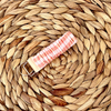 Peachy Gingham Scrunchie Wristlet Keychain