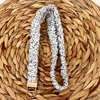Black Speckle Scrunchie Lanyard