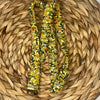 Yellow Floral Scrunchie Lanyard
