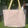 Blush Daisy Tote Bag