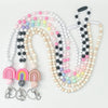 Rainbow Beaded Breakaway Lanyard