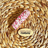 Berry Blossom Scrunchie Wristlet Keychain