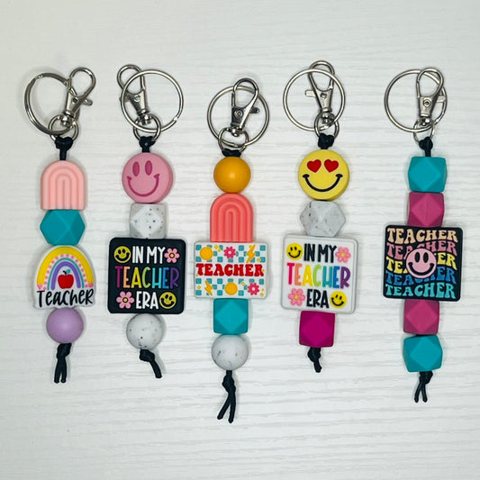 Teacher Themed Keychains V1