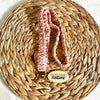 Rusty Checkered Scrunchie Lanyard