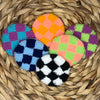 Checkered Car Coasters (set of 2)