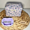 Small Lavender Fields Makeup Bag