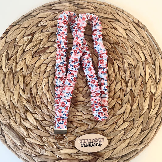 Americana Scrunchie Lanyard