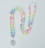 Rainbow Beaded Breakaway Lanyard