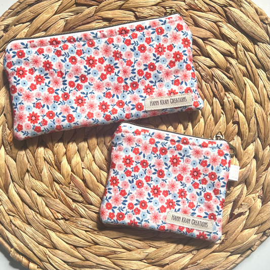 Americana Keychain Wallet & Pencil Pouch
