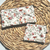 Antique Bloom Keychain Wallet & Pencil Pouch