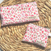 Berry Blossom Keychain Wallet & Pencil Pouch
