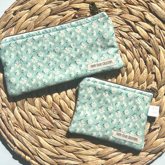 Daisy Darling Keychain Wallet & Pencil Pouch