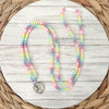 Rainbow Beaded Breakaway Lanyard